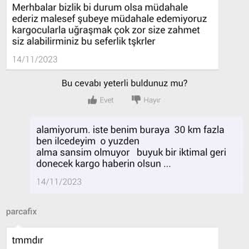 N11 Kargo Bana Gelmeden Geri Gitti