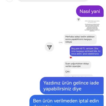 Cuwaltesettür Ürün İade Ve Değişim Kabul Etmiyor