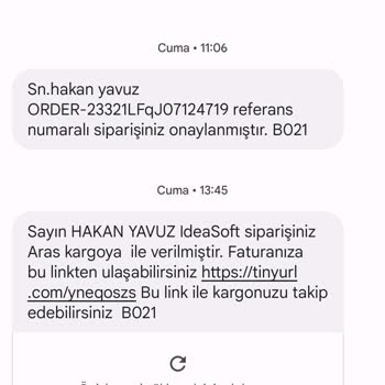 Kalem Hediye Sipariş Teslim Edilmedi