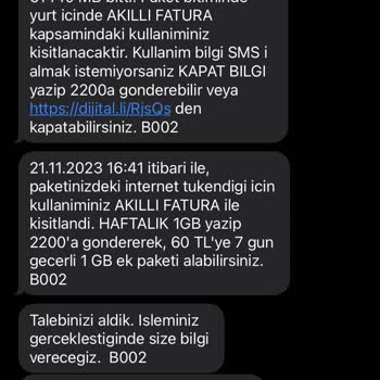 Turkcell Fahiş Fatura Dayatması