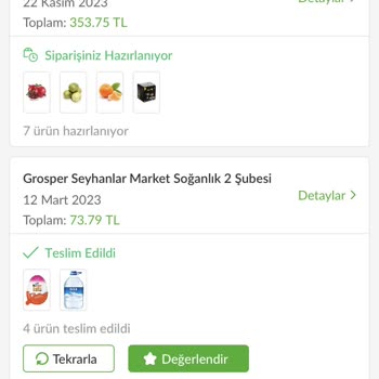 Kartal Market Trendyol GO İptal Saçmalığı