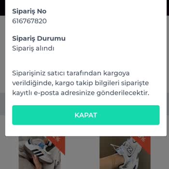 @Shopier Aracılığı İle Alışveriş Yaptım Ürünüm Gelmedi