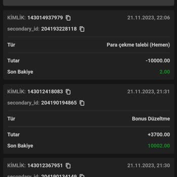 Hızlıbahis Kazanç Silme Sorunu