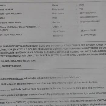 İzmir KVK Yetkili Servis Yetkisini Kullanmadığı İçin Müşteriler Mağdur