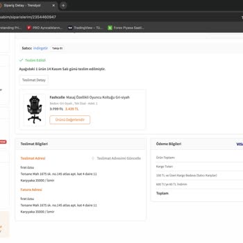 Trendyol Teslim Edilmeyen Ürün Teslim Edildi Görünüyor...