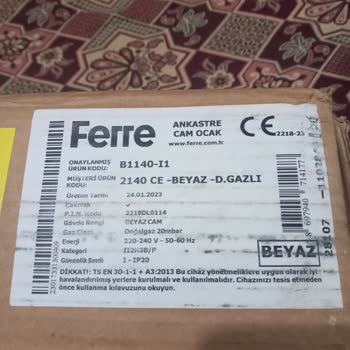 Ferre Marka Ocak Aldım