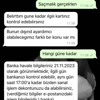 Kıyafet Sepeti Para İadesi Yapılmadı