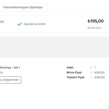 Eyüp Sabri Tuncer Sipariş İptal Ettim Ama Param İade Edilmedi