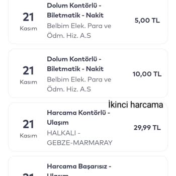 BELBİM (İstanbulkart) Karttan Haksız Çekilen Ücret İlgisiz Görevli