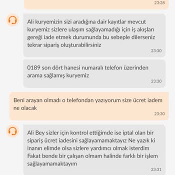 Trendyol Teslim Edilmeyen Yemek