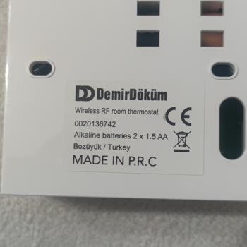 DemirDöküm Rf 6001 Kombi Termostatı