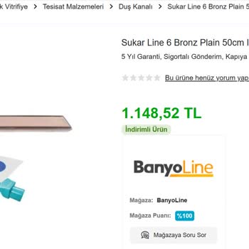 BanyoLine Eksik Ürün Ve İtiraza Kayıtsızlık