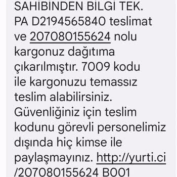 Yurtiçi Kargo Gelen Kargoyu Teslim Etmemeleri