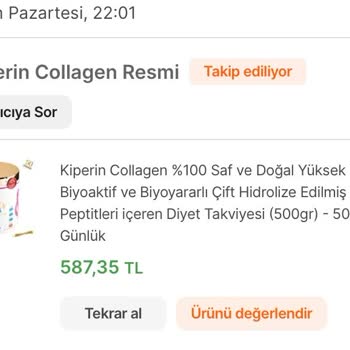 Kiperin Collagen Regl Düzensizliği Yaptı