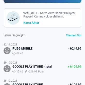 PUBG (Pubgmobile.com) Bilgim Dışında Ödeme