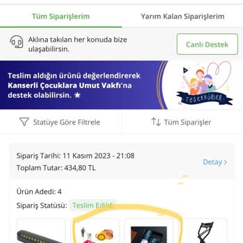 ÇiçekSepeti Parayı Alıp Eksik Ürün Gönderiyor