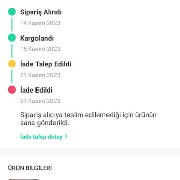 Dolap Alıcı Teslim Aldığı Ürünü İade Etmiş Gösteriyor Ama Ürünü Almış!