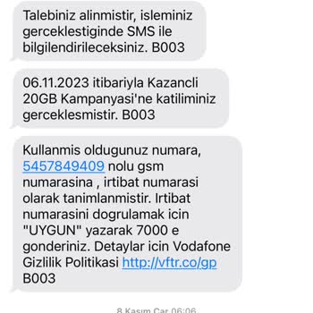 Vodafone Ek Paket Tanımlanmadı Yeni Fiyattan Yardımcı Olacakmış...