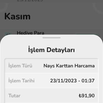 Nays Uygulamada Yazmayan Detay Yüzünden Şimdi Kazan Hakkının Verilmemesi
