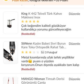 Trendyol Yaptığım Hiçbir Yorumu Yayınlamıyor