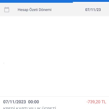 İş Bankası Kredi Kartı Yıllık Ücret Kesintisi
