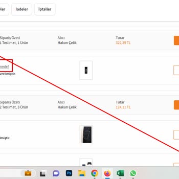 Trendyol'da 30 Günde 3 Sorun