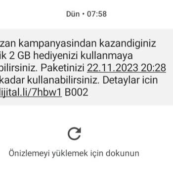 Turkcell Salla Kazan 1 GB Vardı 21 De Yok Oldu