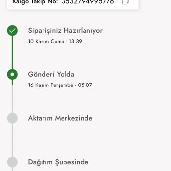 Boyner Ürünümün Elime Ulaşmaması