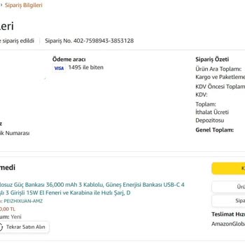 Amazon Yine Aynı Hep Aynı Değişen Hiçbir Şey Yok