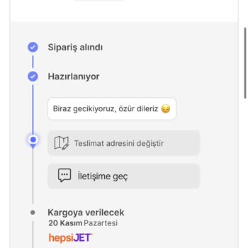 Hepsiburada Telefon Sipariş Teslimi