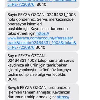 Karaca Züccaciye Karaca Markasının Ürününün Arkasında Durmaması