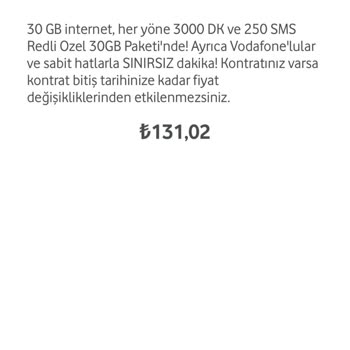 Vodafone Yanıltıcı Bilgi Ve Şeffaflık Sorunu