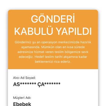 AGT Kurye Kargomu Getirmiyor / E-bebek Kargo Çalışmıyor