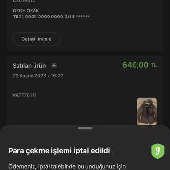 Gardrops Uygulaması Para Çekme İptal Edildi