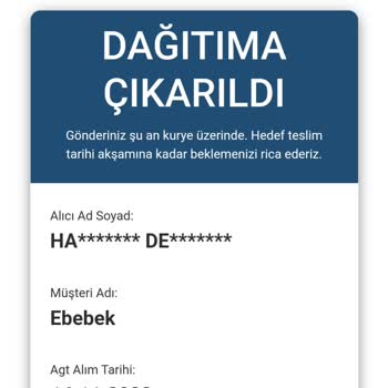 AGT Kurye (aynigunteslim.com) Kargom 8 Gün Gecikti