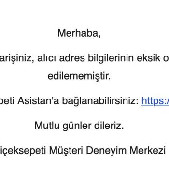 ÇiçekSepeti Çiçek Sepetinden Hediye Göndermeyin.