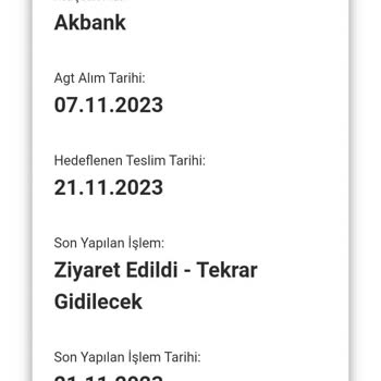 AGT Kurye (aynigunteslim.com) Teslim Edilmeyen Gönderi