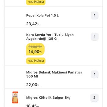 Migros'ta Böceklenmiş Ürün