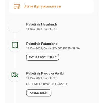 Karaca Züccaciye Çalıştığınız Kargo Şirketi