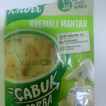 Knorr Bozuk Çıktı Çorba