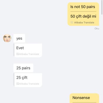 Alibaba Eksik Ürünü İade Etmiyor