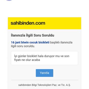 Sahibinden Uygulama Mesaj Bildirim Sorunu
