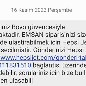 BOVO Siparişimin Üstünden 11 Gün Geçmesine Rağmen Kargom Gelmedi