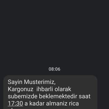 Sürat Kargo Çorlu Türkgücü Şubesi İletişim Kuramıyorum