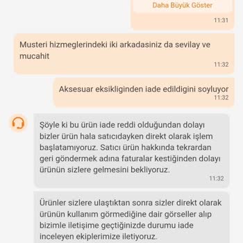 Trendyol Ürün İadesi Ve Müşteri Hizmetleri