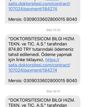 Doktorsitesi.com Doktorsitesi Üyelik İptali