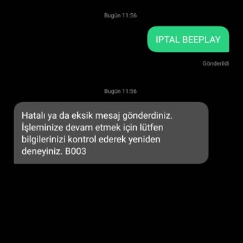 Vodafone Kendi İsteğim Dışı Gelen Üyelik