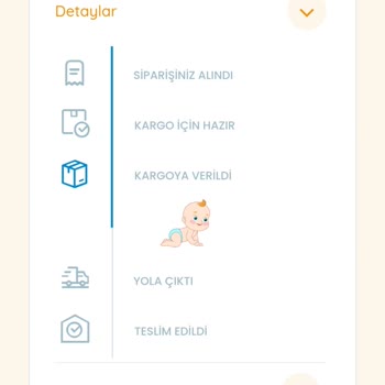 ebebek İnternet Sipariş Verdim Kargom Nerede