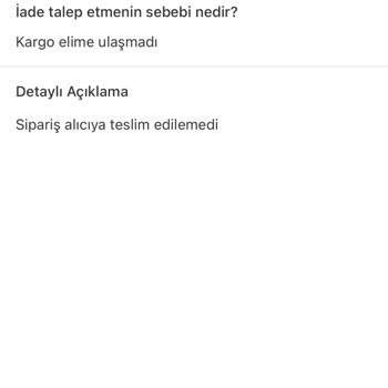 Trendyol Express Kargoda Ürünüm Kayboldu