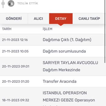 Kargom Sende Firması Problemi